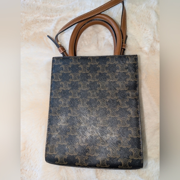 Celine Black and Brown Mini Bag - Picture 2 of 7